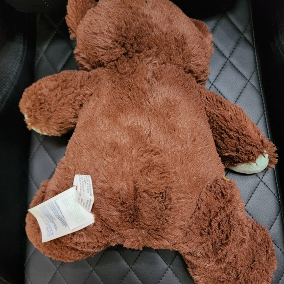 BUILD A BEAR Plush THIN MINT Dark Brown Stuffed Bear GIRL SCOUT BAB COLLECTABLE - Picture 2 of 6